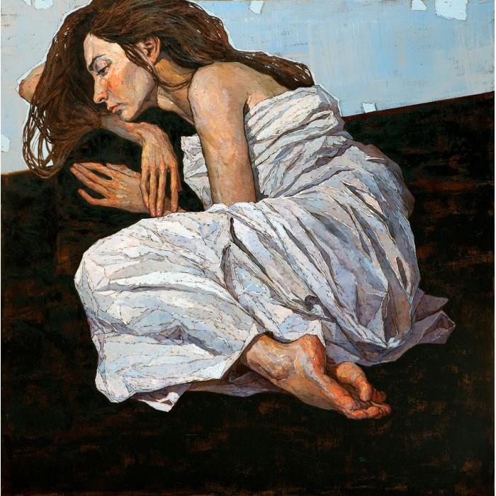12 painting lost thoughts denis sarazhin