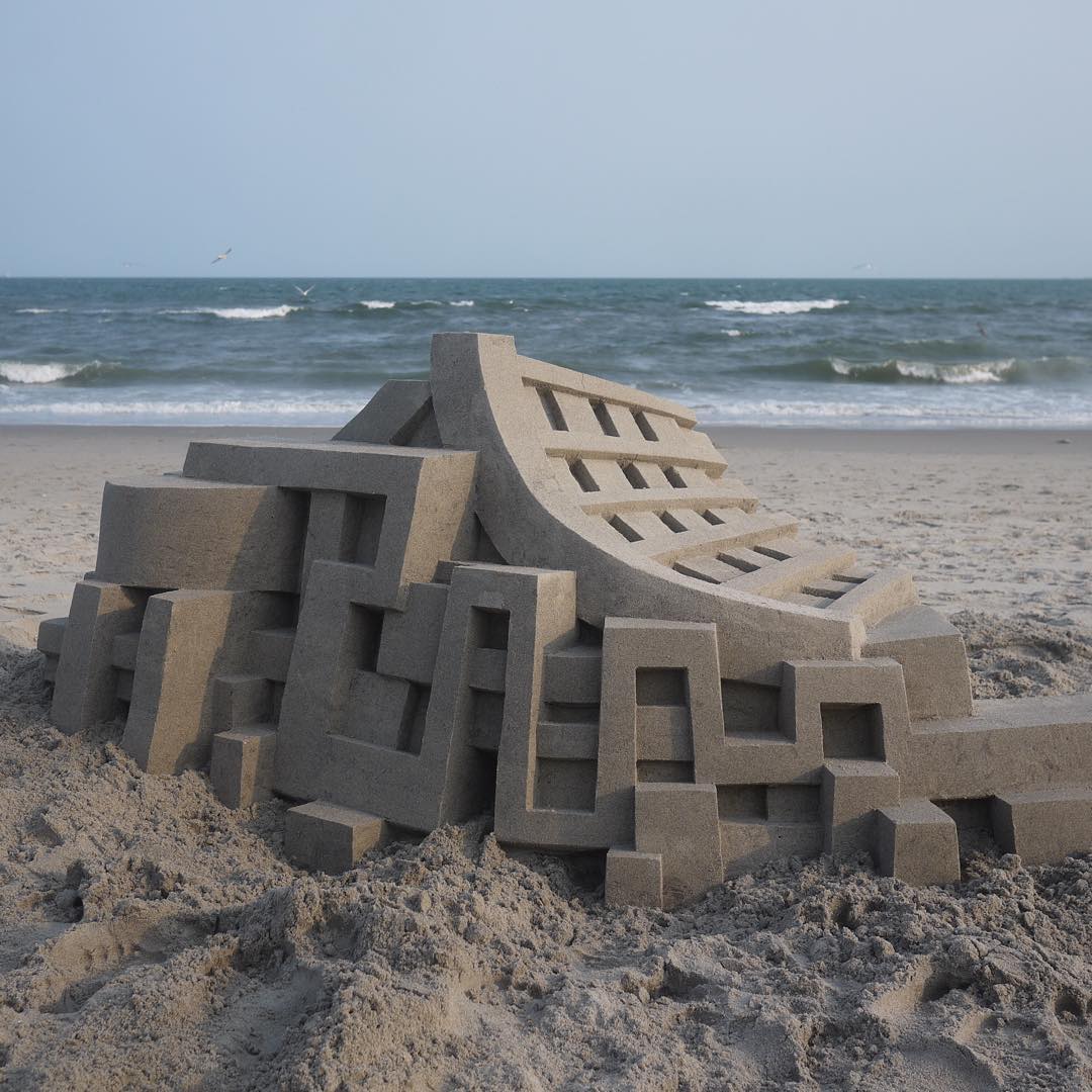 1 sand sculpture modern by calvin seibert