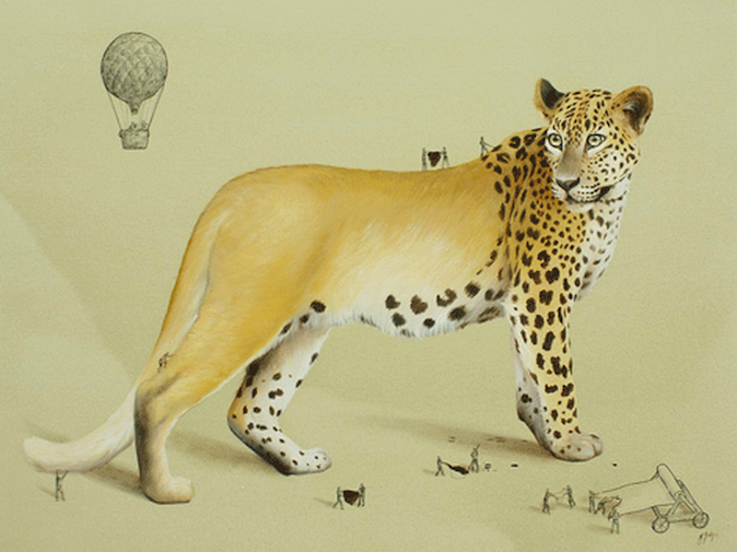 cheetah paintings by ricardo