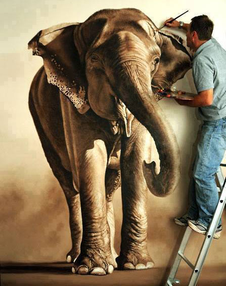 elephant painting