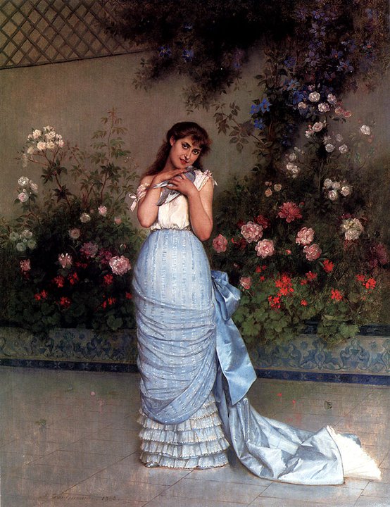woman painting by auguste