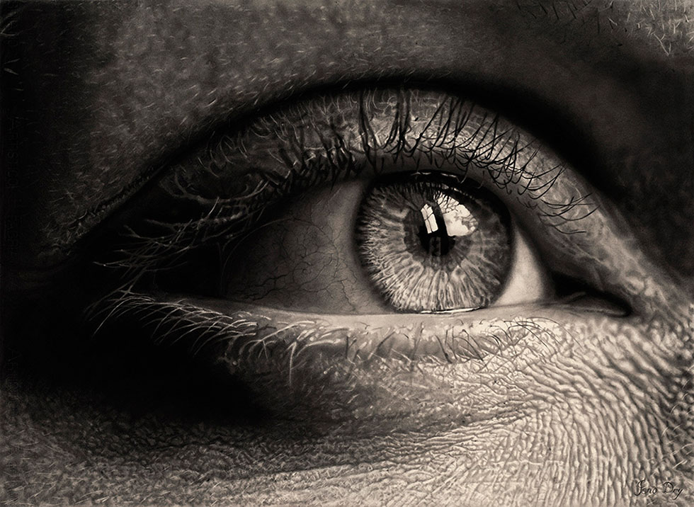 eyes drawings realistic perspective eye