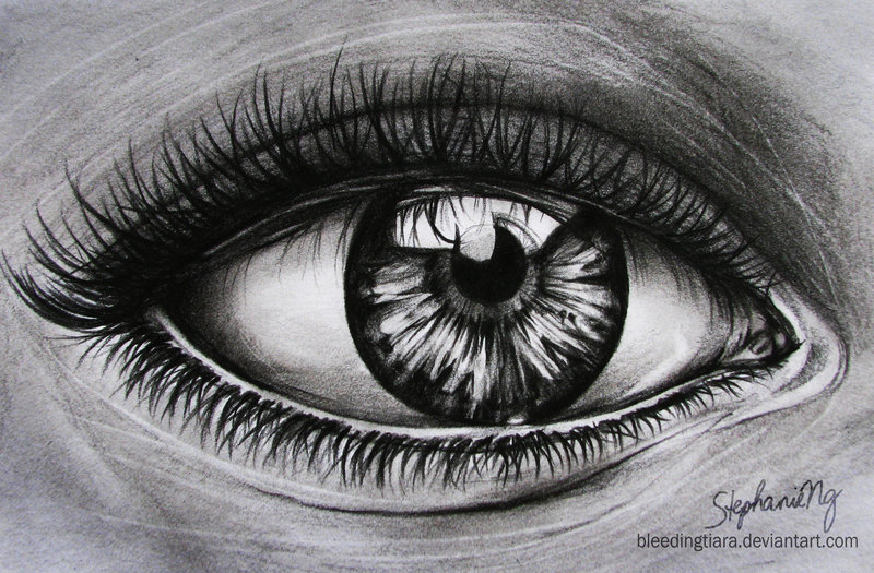 eyes drawings realistic pretty eye art by stephanieng