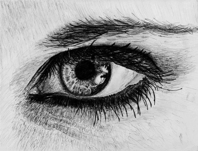 eyes drawings realistic serenity eye