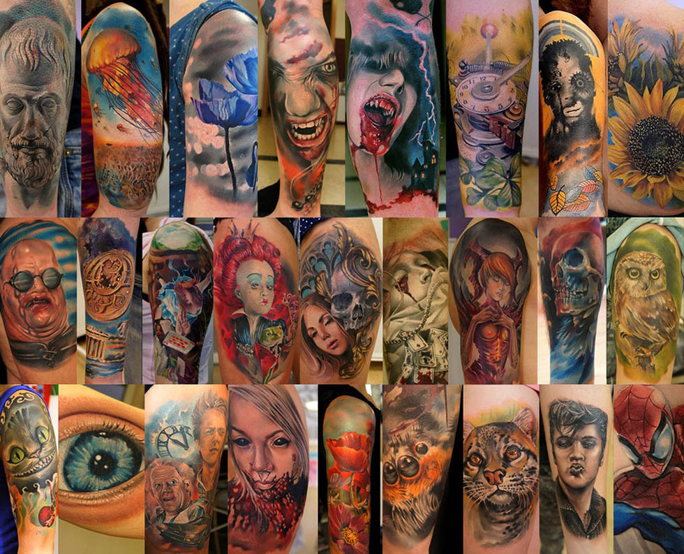 tattoos men artwork by grimmy