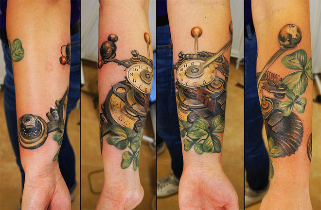 tattoos for men steampunk artwork by grimmy