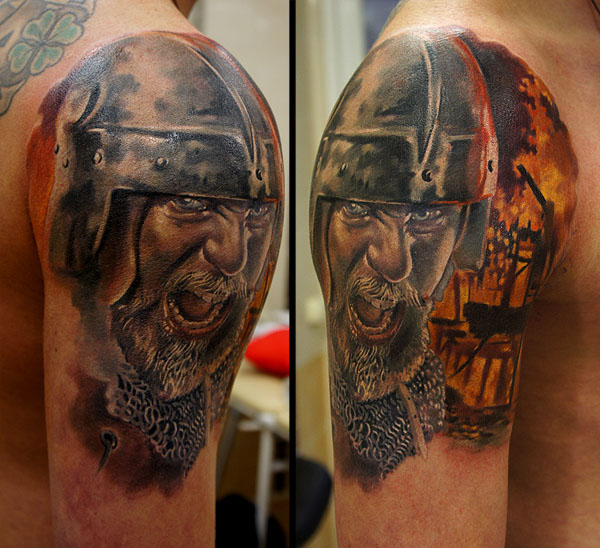 tattoos for men viking artwork by grimmy