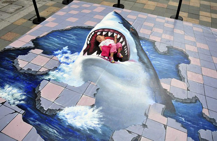dolphin street art