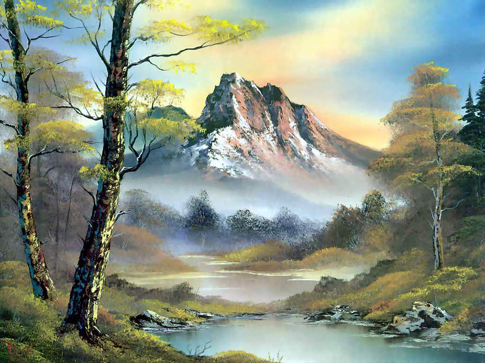 landscape oil paintings by bob