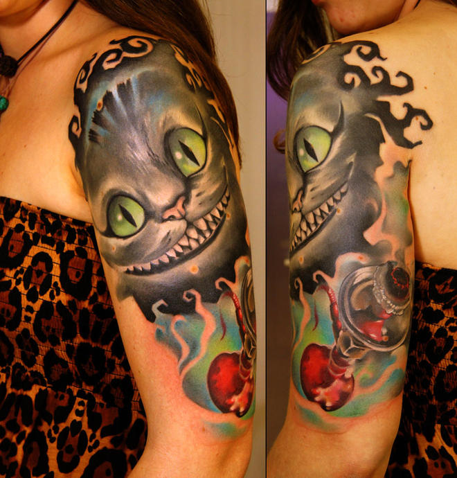 alice tattoos women grimmy