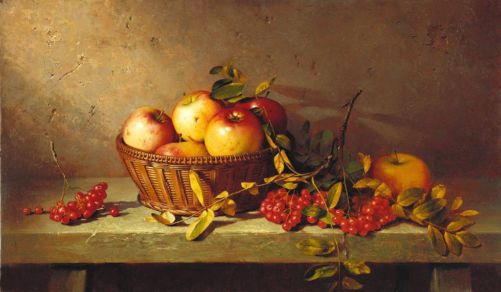 apples still life paintings -  1
