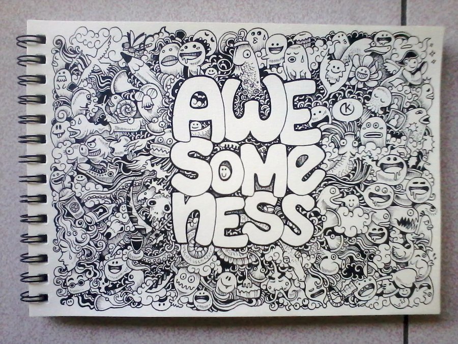 1 awesomeness doodles by kerbyrosanes