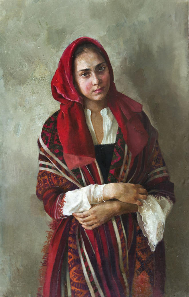 oil painting by natasha milashevich