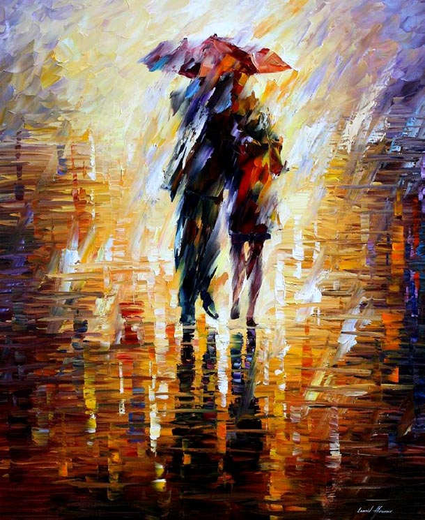 12 colourful painting by leonid afremov