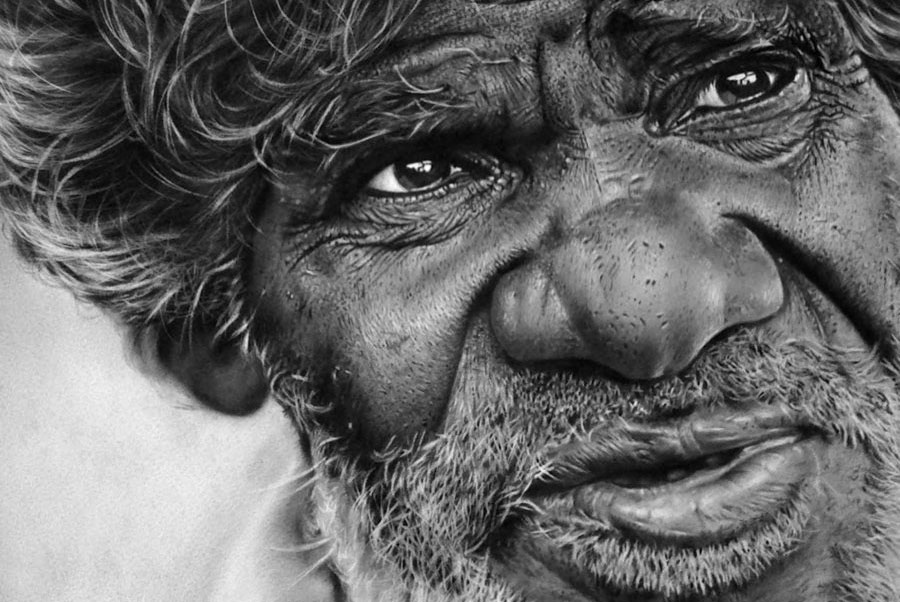man charcoal drawings by nartbits -  15