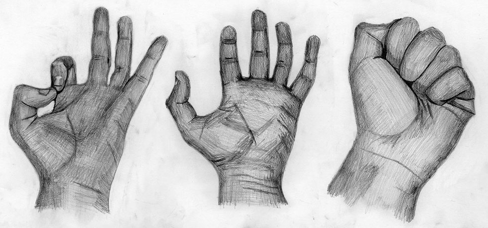 18 hand drawings by justmardesign