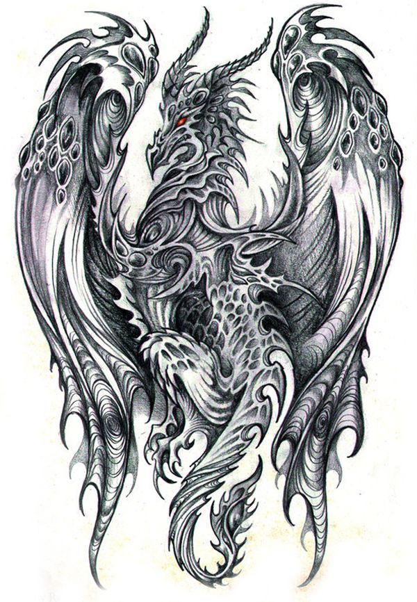 21 dragon drawings