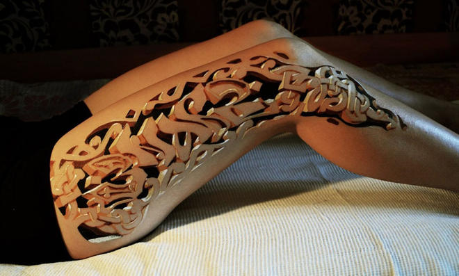 body paintings by znag
