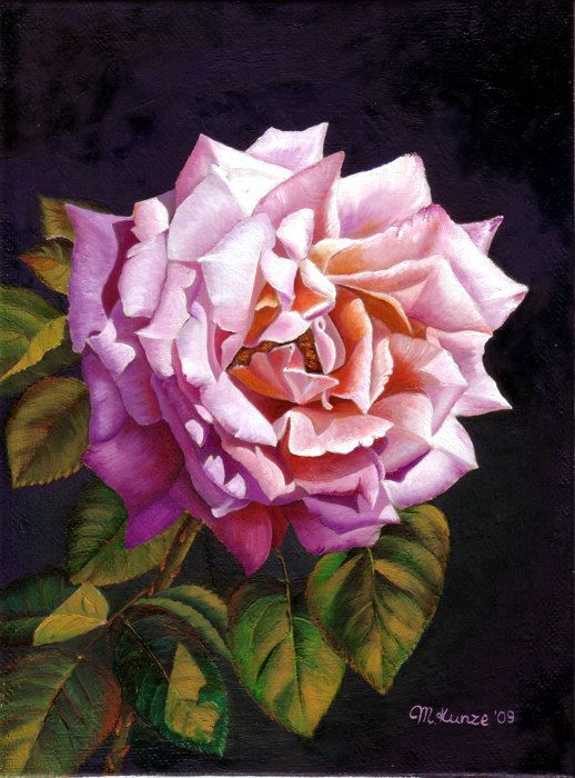 rose flower paintings by lukreziamonika -  24