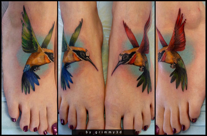 bird tattoos women grimmy