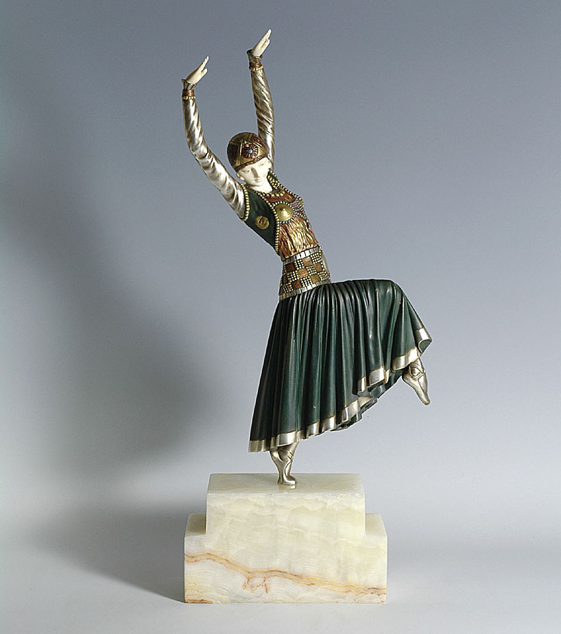dancer bronze sculptures