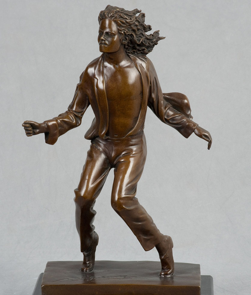 michael jackson bronze sculptures