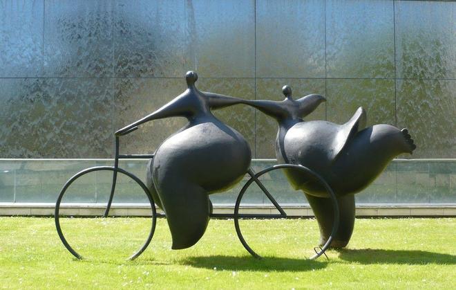 sculpture metal by jean louis toutain