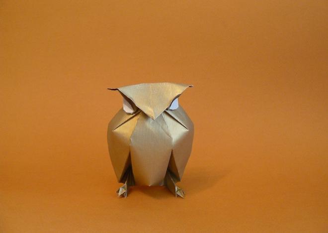 owl paper sculptures art by nguyen gung cuong