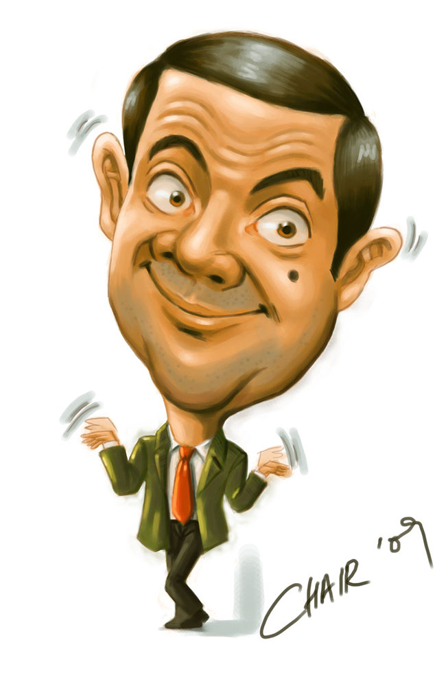 15 mr bean caricature by chairgoh
