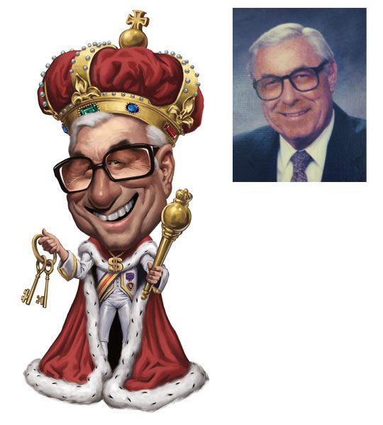 king stahlman caricature -  4