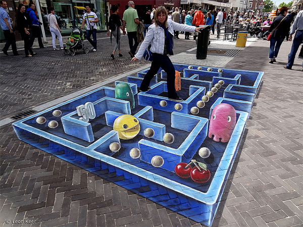 puzzle street art